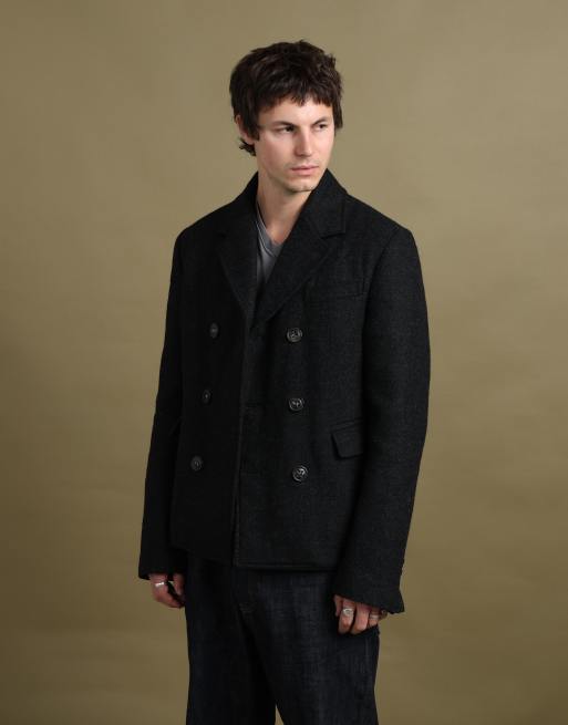 Vintage size M Dsquared2 peacoat in black, 2 of 7