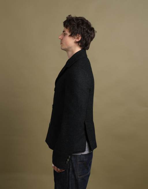 Vintage size M Dsquared2 peacoat in black, 4 of 7