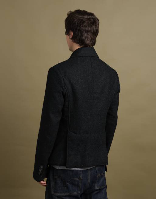 Vintage size M Dsquared2 peacoat in black, 5 of 7