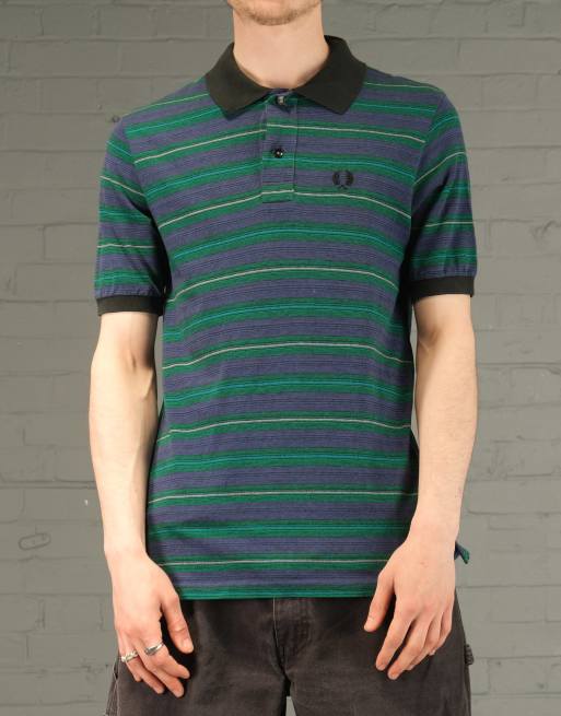 Vintage Size M Fred Perry polo shirt in green