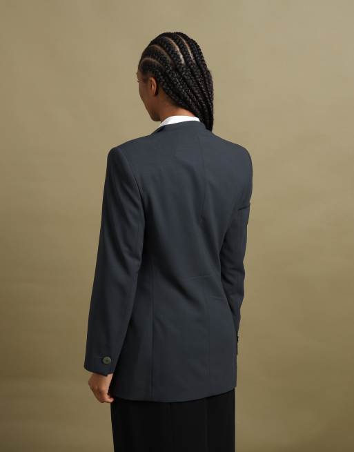 Vintage size M Giorgio Armani blazer in grey, 5 of 6