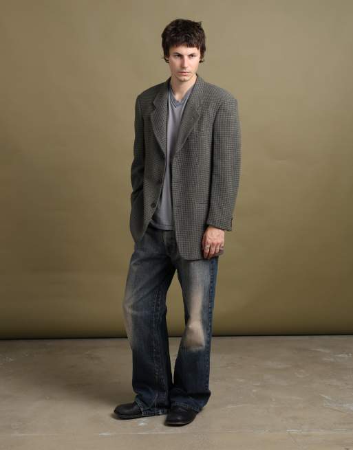 Vintage size M Giorgio Armani blazer in grey, 1 of 7