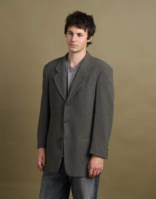 Vintage size M Giorgio Armani blazer in grey, 3 of 7