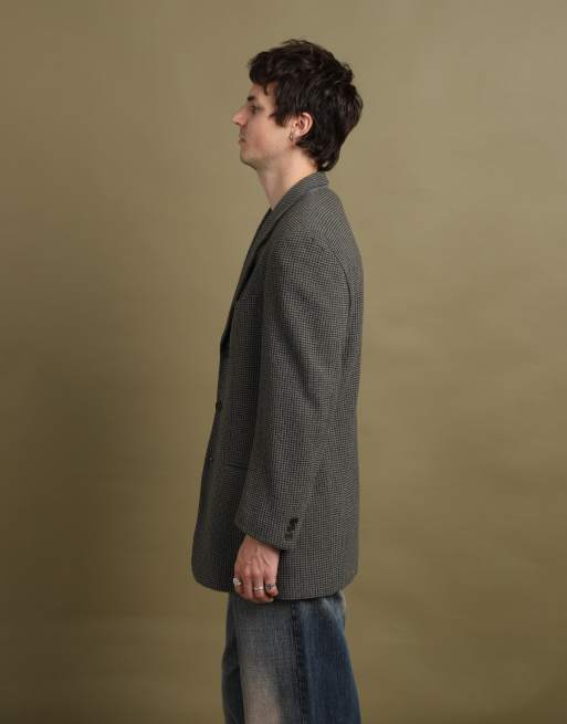 Vintage size M Giorgio Armani blazer in grey, 5 of 7