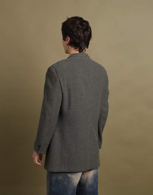 Vintage size M Giorgio Armani blazer in grey, 6 of 7