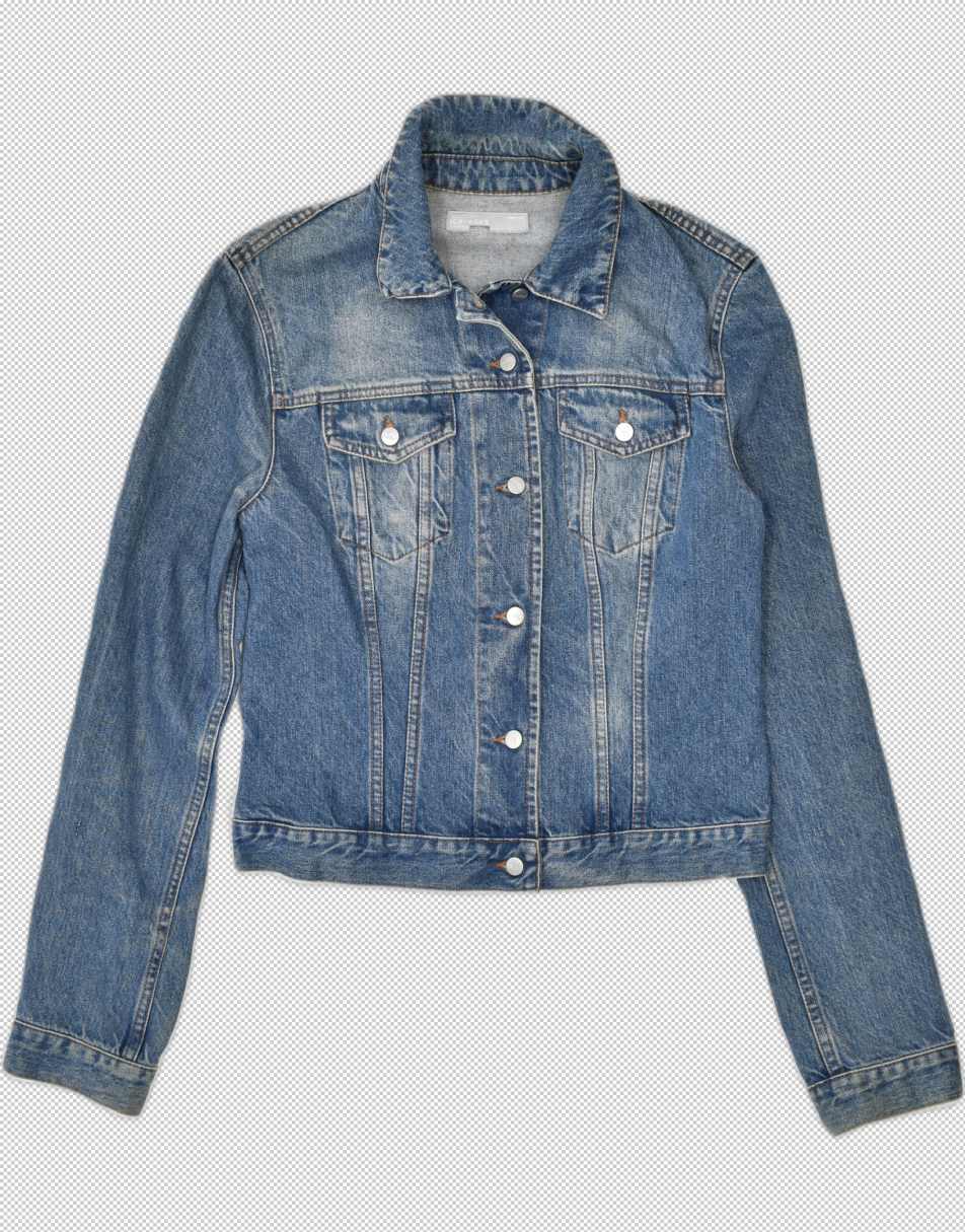 Vintage Size M Iceberg denim jacket in blue