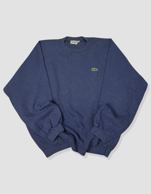Vintage size M Lacoste sweatshirt in blue