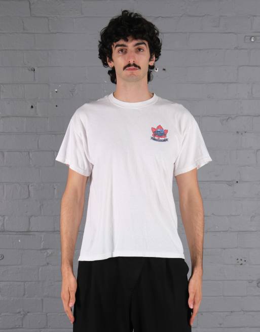 Vintage Size M Niagra Falls Planet Hollywood Graphic T-Shirt in White