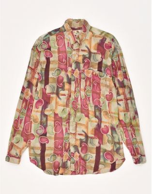 Vintage Size M Pattern Shirt in Multicoloured - ASOS Price Checker
