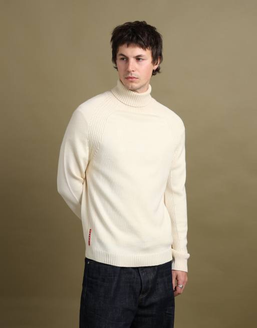 Vintage size M Prada turtleneck in beige, 1 of 7