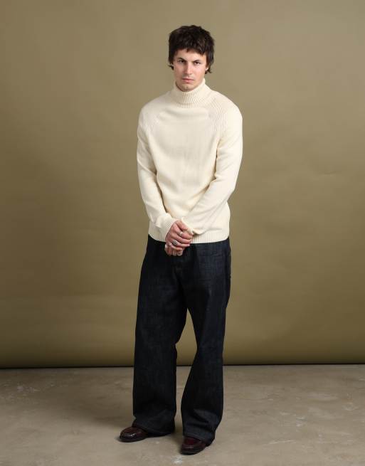Vintage size M Prada turtleneck in beige, 4 of 7