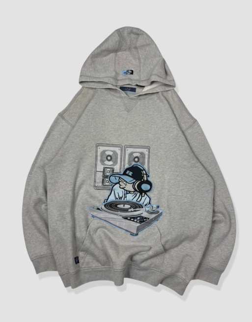 Vintage Size M SOHK Hoodie in Grey