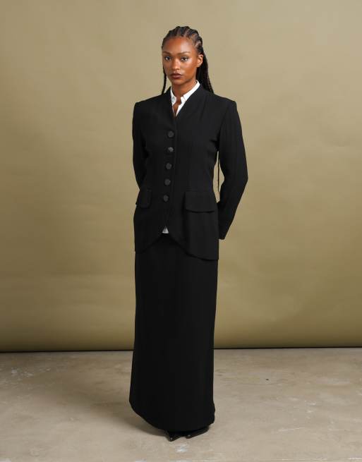 Vintage size M Yves Saint Laurent blazer in black, 5 of 7