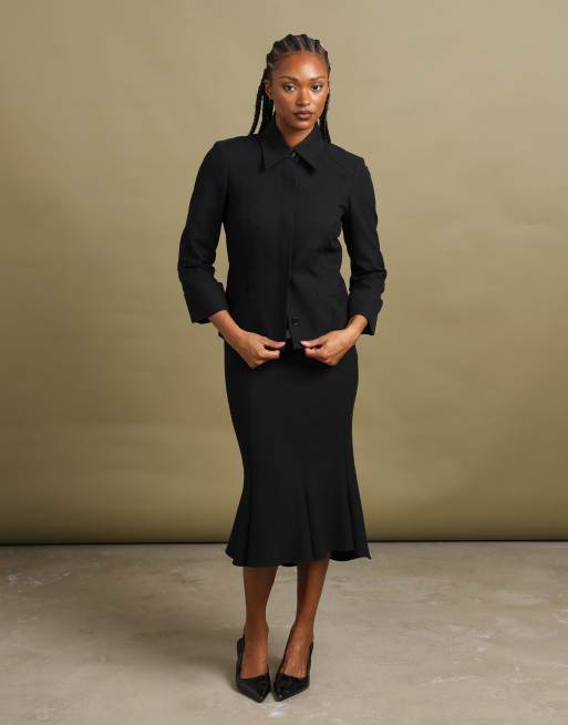 Vintage size S Burberry London shawl collar jacket in black, 3 of 7