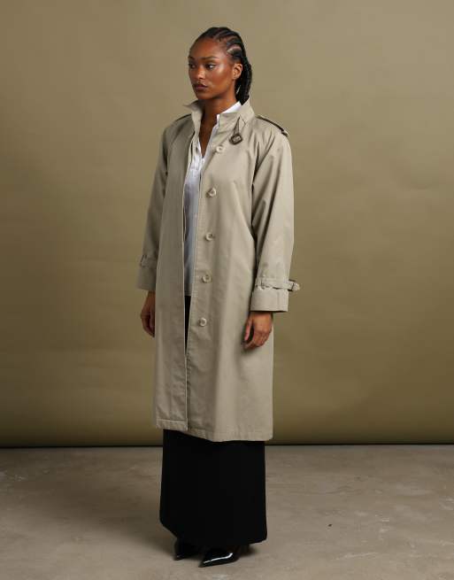 Vintage size S Burberrys trench coat in beige, 3 of 7