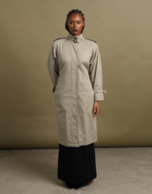 Vintage size S Burberrys trench coat in beige, 6 of 7