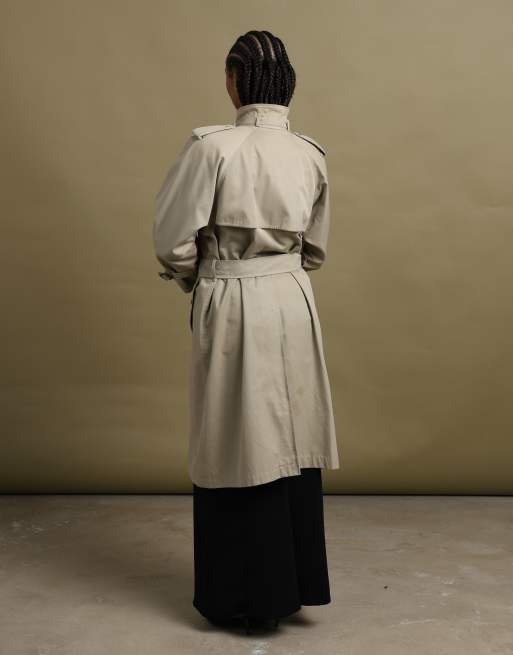 Vintage size S Burberrys trench coat in beige, 7 of 7