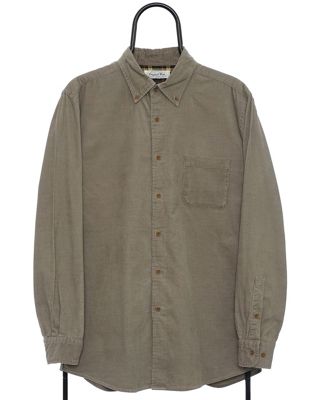 Vintage size s corduroy shirt in beige
