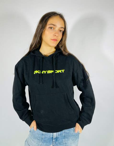 Vintage size s dkny sport hoodie in black - view 1