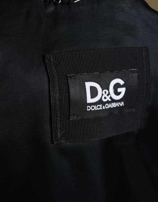 Vintage size S Dolce & Gabbana leather jacket in black, 7 of 7