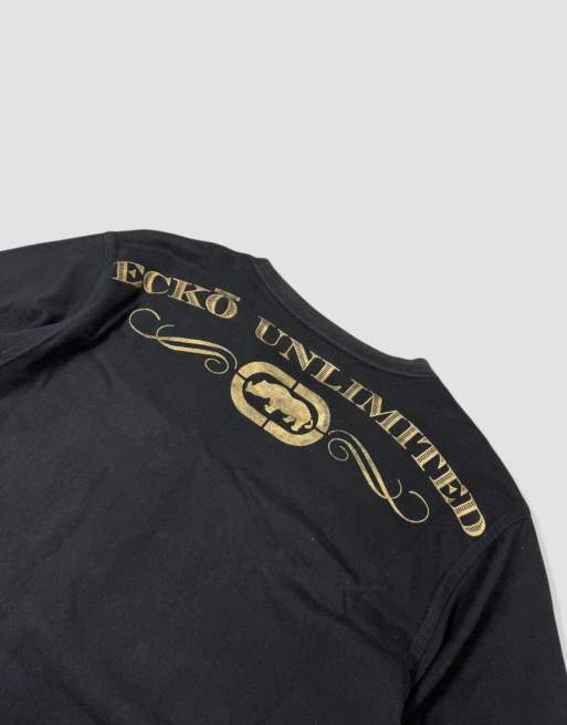 Vintage Size S Ecko Unltd T-Shirt in Black, 4 of 4
