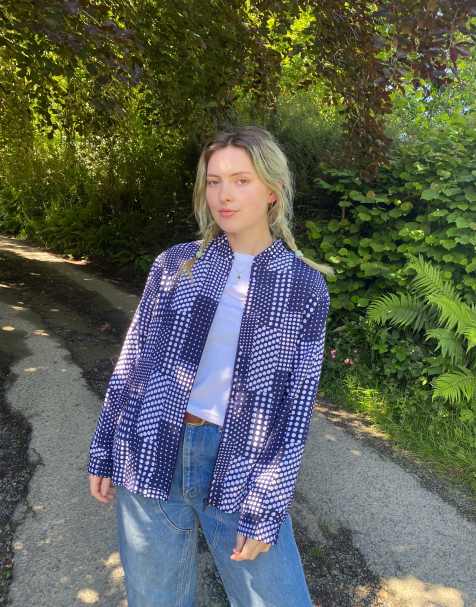 Vintage Size S Festival Windbreaker Jacket In Multi - view 1