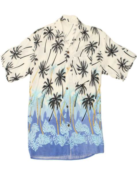 Vintage Size S Floral Hawaiian Short Sleeve Shirt in Multicoloured - view 1