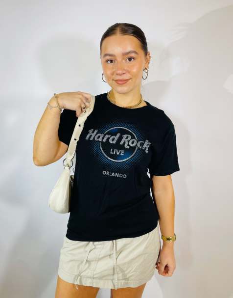 Vintage Size S Hard Rock Cafe T-Shirt in Black - view 1