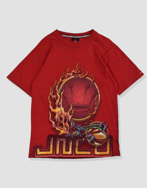 Vintage Size S JNCO T-Shirt in Red
