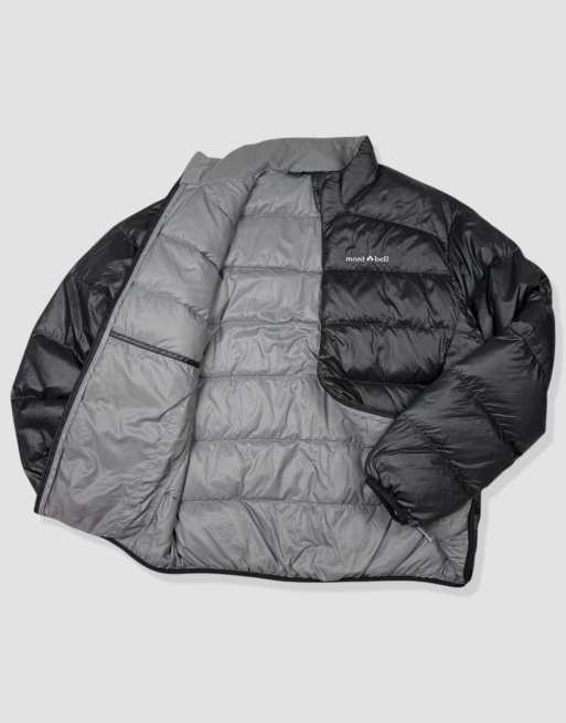 Vintage size S montbell puffer jacket in black | ASOS