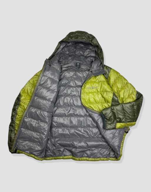 Vintage size S Montbell puffer jacket in green, 4 of 4