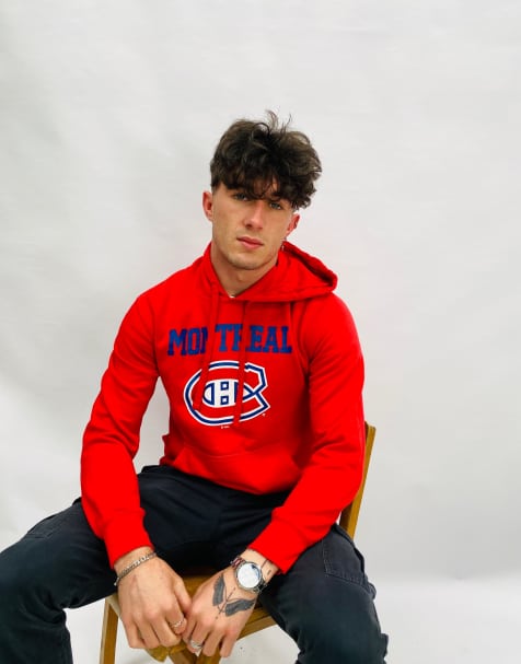 Vintage Size S Montreal Canadiens Hoodie in Red - view 1