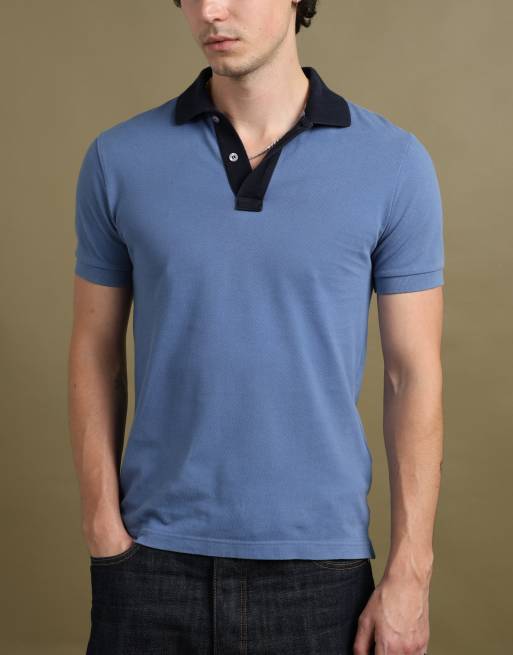 Vintage size S Prada polo shirt in navy, 4 of 6