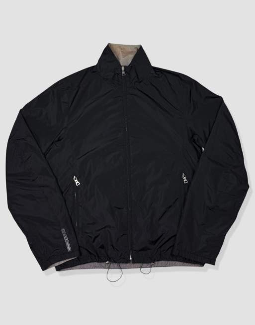 Vintage size S Prada Sport windbreaker jacket in black