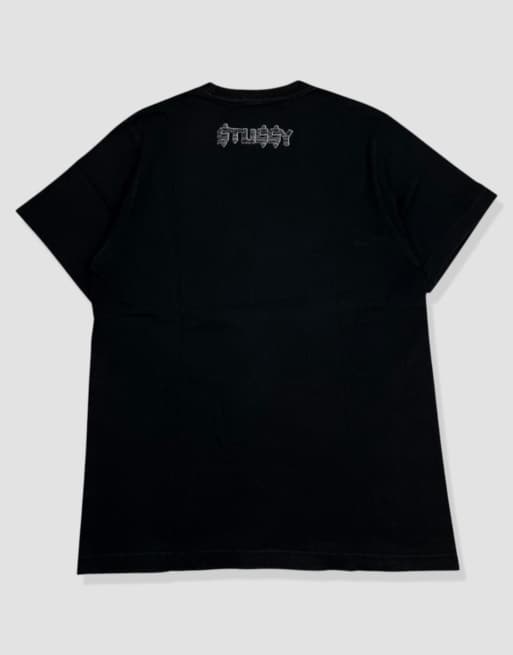 Vintage size S Stussy graphic t-shirt in black | ASOS