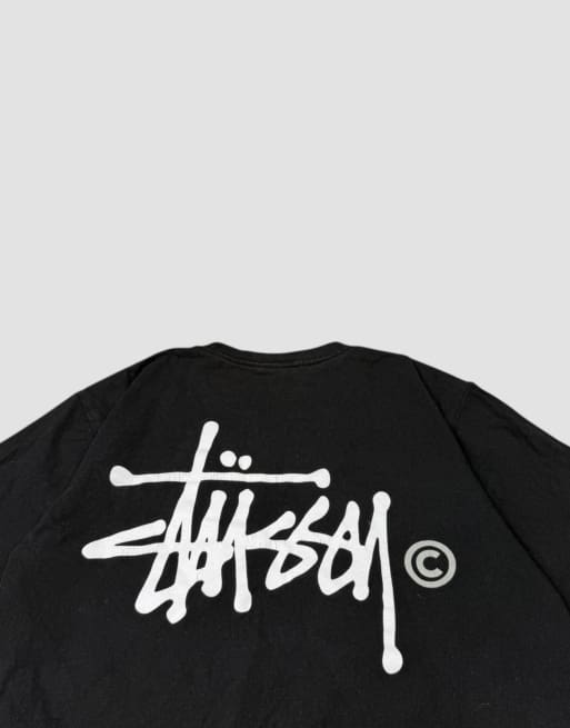 Vintage size S stussy t-shirt in black | ASOS