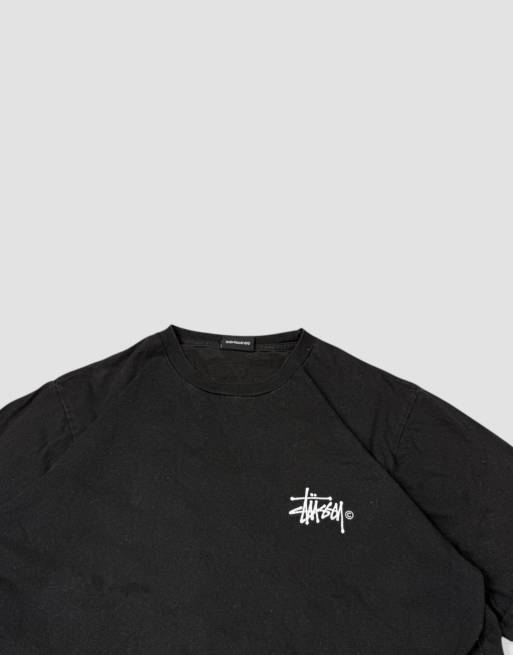 Vintage size S stussy t-shirt in black | ASOS