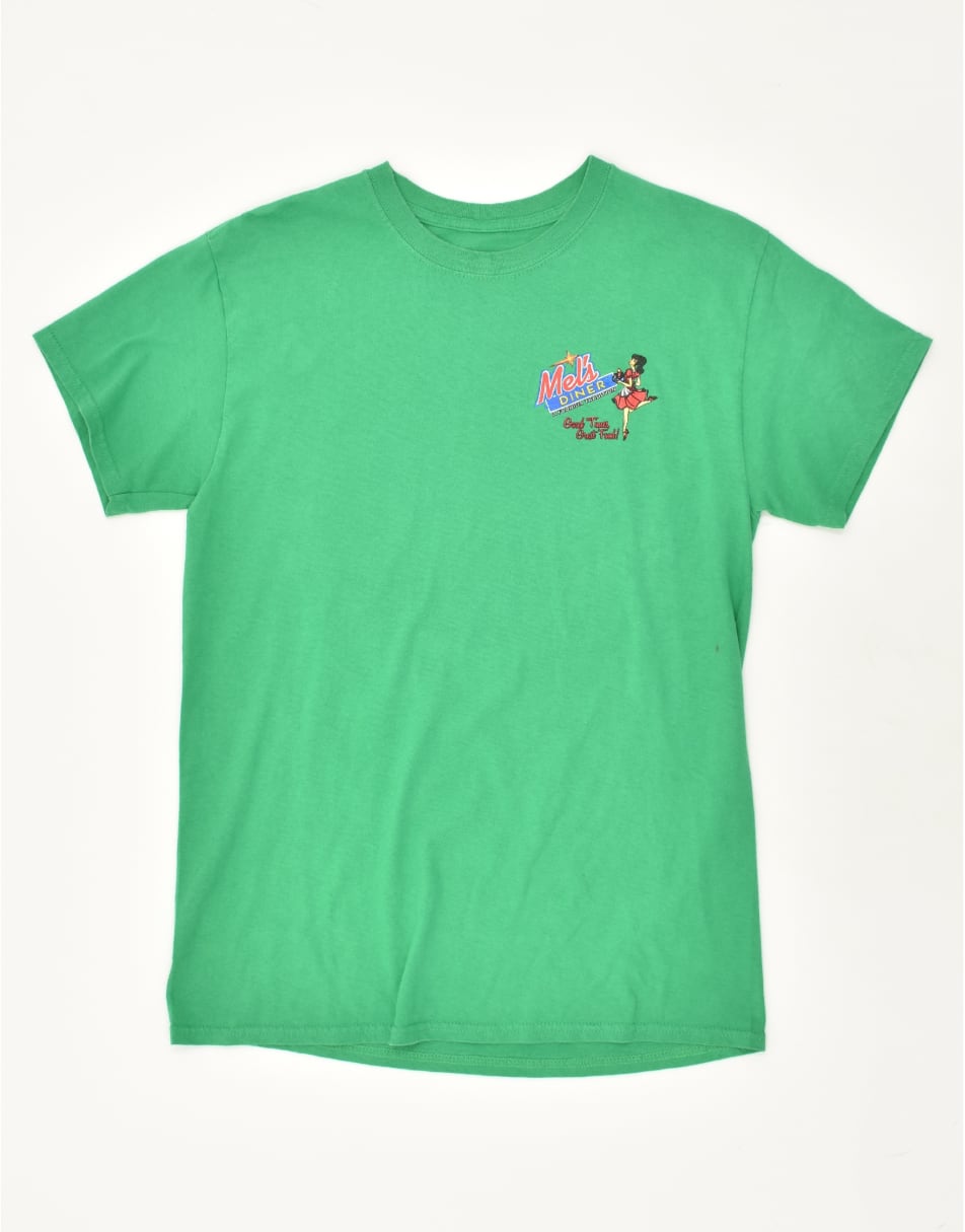 Vintage Size S T-Shirt Top in Green