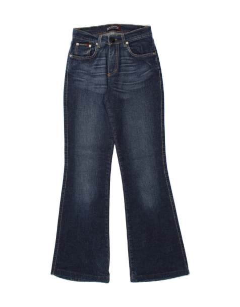Vintage Size W25 L30 Bootcut Jeans in Navy Blue - view 1