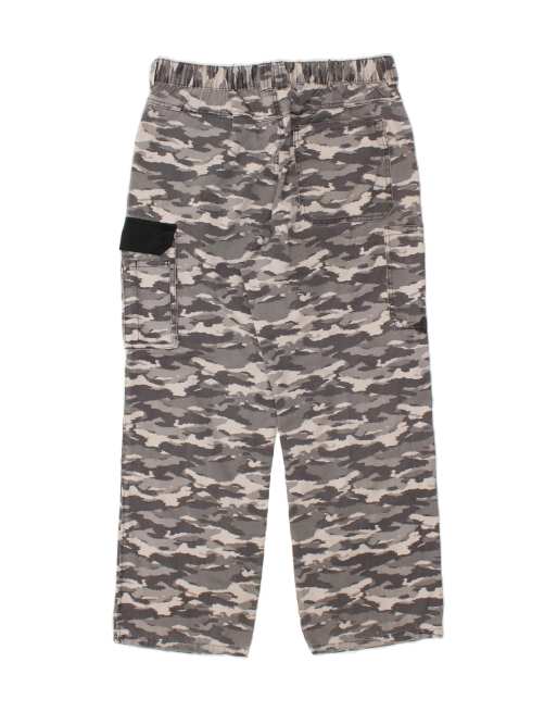 Vintage Size W36 L30 Camouflage Straight Cargo Trousers in Grey, 2 of 4