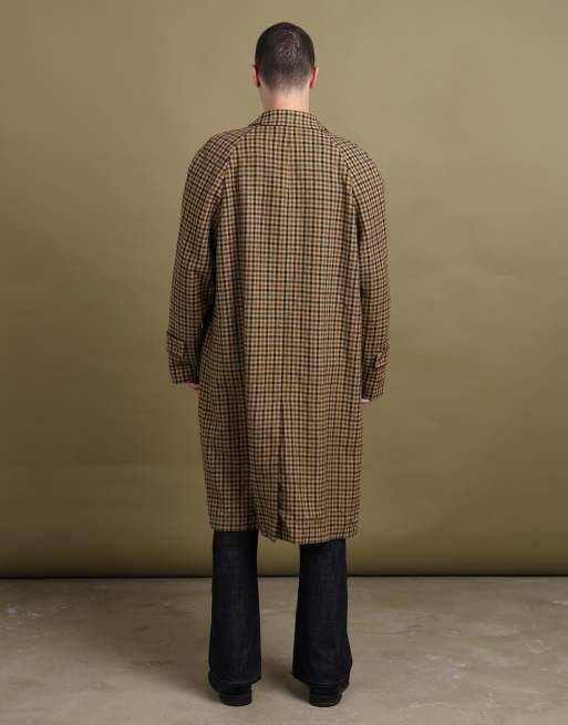 Vintage size XL Aquascutum overcoat in beige, 6 of 7