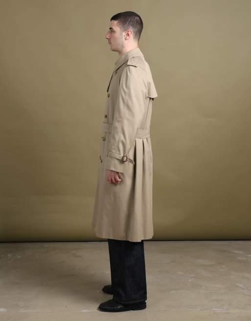 Vintage size XL Burberry's double breasted trench coat in beige, 4 of 6