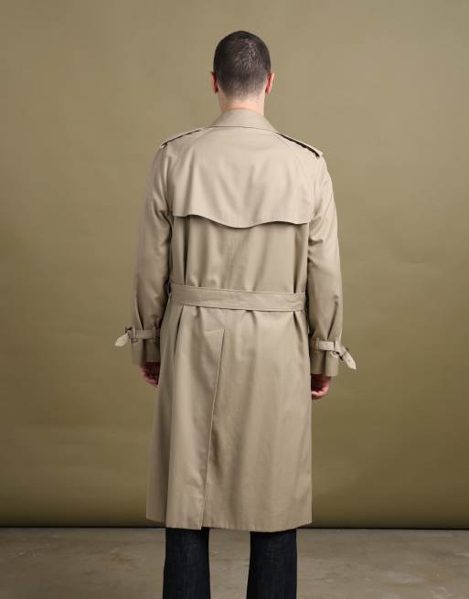 Vintage size XL Burberry's double breasted trench coat in beige, 5 of 6