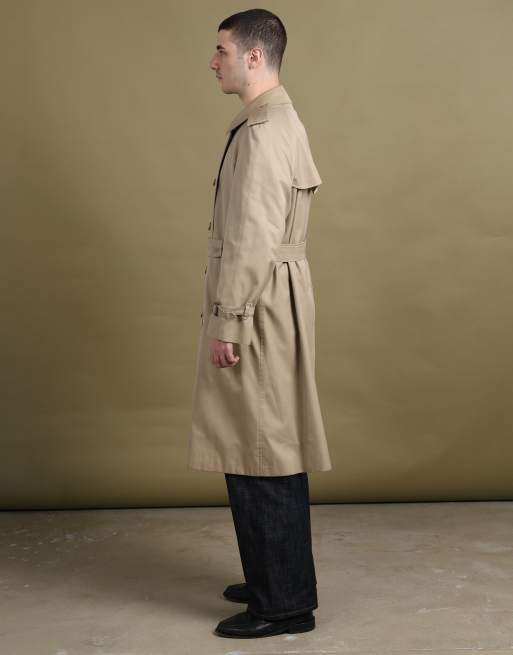 Vintage size XL Burberry's double breasted trench coat in beige, 4 of 7