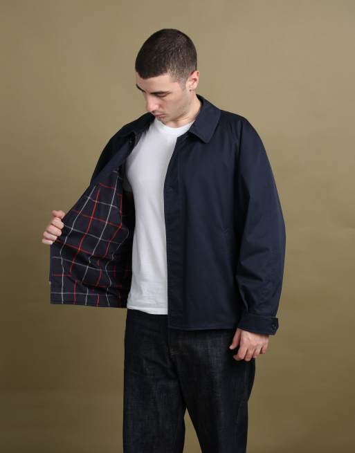 Vintage size XL Burberry's harrington jacket in navy, 3 of 7