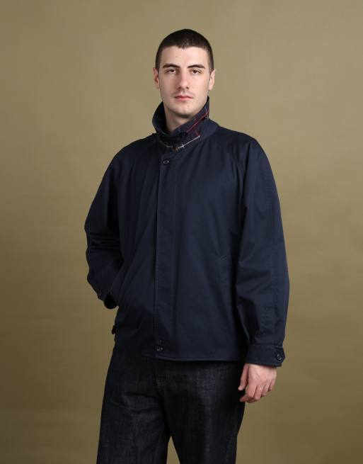 Vintage size XL Burberry's harrington jacket in navy, 4 of 7