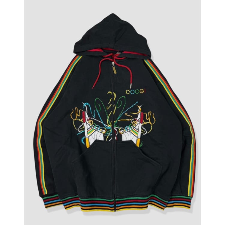 トップス COOGI BLACK L size VINTAGE 90s 00s COOGI SHORT SLEEVE T-SHIRT BLACK EXTRA LARGE | eBay UK