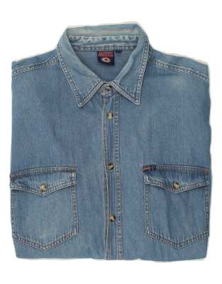 Vintage Size XL Denim Shirt in Blue