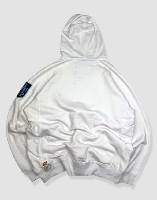 Vintage size XL Ecko Unltd full-zip hoodie in white, 2 of 4