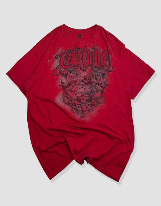 Vintage size XL Ecko Unltd graphic t-shirt in red